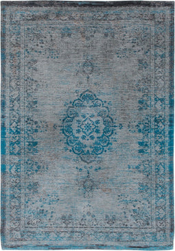 Louis de Poortere Vloerkleed Fading world - Blauw