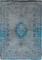 Louis de Poortere Vloerkleed Fading world - Blauw