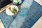 Louis de Poortere Vloerkleed Fading world - Blauw