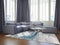 Louis de Poortere Vloerkleed - Griff - Bronx Azurite 8421