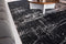 Louis de Poortere Vloerkleed - Griff - White on Black 8655