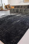 Louis de Poortere Vloerkleed - Griff - White on Black 8655