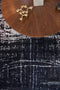 Louis de Poortere Vloerkleed - Griff - White on Black 8655