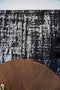 Louis de Poortere Vloerkleed - Griff - White on Black 8655