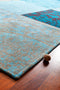 Louis de Poortere Vloerkleed Vintage Kelim - Turquoise - 170x240 cm