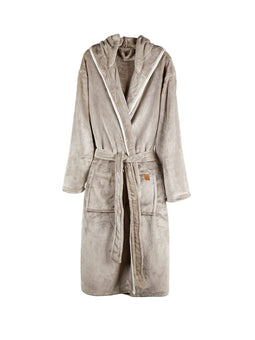 Louis luxe pluche RPET badjas maat L/XL