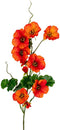 Louis maes - Nasturium l78cm oranje kunstbloem Louis Maes
