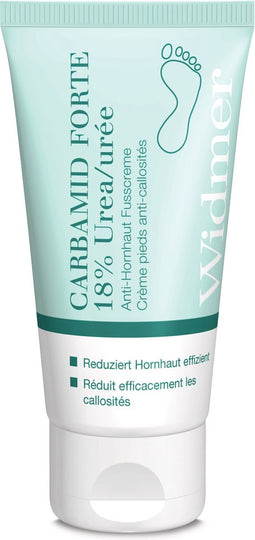 Louis Widmer Carbamid Forte 18% Urea zonder parfum Voetencrème 50 ml