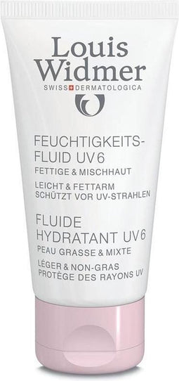 Louis Widmer Dagcrème Dermocosmetica Gezicht Moisture Fluid P UV 6