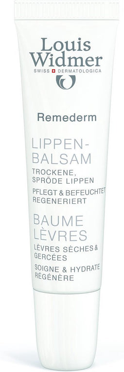 Louis Widmer Remederm Lippenbalsem - Met Parfum Lippenverzorging 15 ml