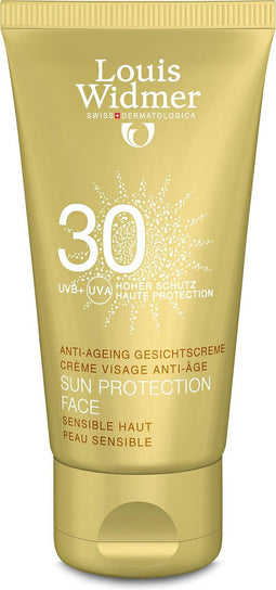 Louis Widmer Sun Protection Face SPF30 Licht Geparfumeerd Zonnecrème 50 ml