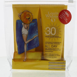 Louis Widmer Zonnebrand All Day 30 Duo geparfumeerd 200 ml