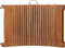 Loungebank ergonomisch van Acacia hardhout