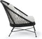 Loungestoel Batea - zwart