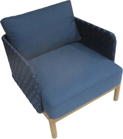Loungestoel Kolbe - Navy blauw