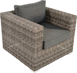 Loungestoel Perugia - grijs