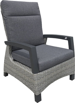 Loungestoel Prato Brick - antraciet