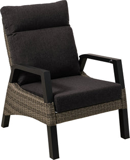 Loungestoel Treviso Brick - bruin