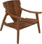 Loungestoel tuin Lana - 65x85x77 - naturel - teak
