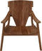 Loungestoel tuin Lana - 65x85x77 - naturel - teak
