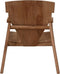 Loungestoel tuin Lana - 65x85x77 - naturel - teak