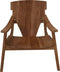 Loungestoel tuin Lana - 65x85x77 - naturel - teak