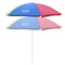 AXI Parasol ⌀125 cm - Regenboog - Verstelbare hoogte van 110 tot 175 cm