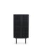 Louvre Highboard - Black Oak