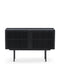 Louvre Small Sideboard - Black Oak