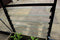 Louvreraam 6L, 610 x 610 mm, veiligheidsglas, groen gecoat