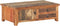 vidaXL - Salontafel - 90x50x31 - cm - massief - gerecycled - hout