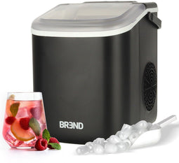BREND BR-2213 - IJsblokjesmachine - 10 kg per dag - Zwart