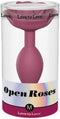 Love to Love - Open Roos Buttplug - Maat M – Rood