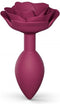 Love to Love - Open Roos Buttplug - Maat M – Rood