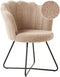 LOVELOCK - Fauteuil - Beige- Bouclé