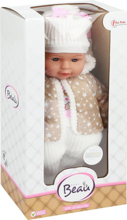 Lovely Baby Babypop Winterkleren en Flesje