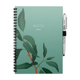 Lovely Leaf Erasable Agenda | MOYU Vintage Design A5 / Premium