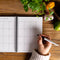 Lovely Leaf Erasable Agenda | MOYU Vintage Design A5 / Premium