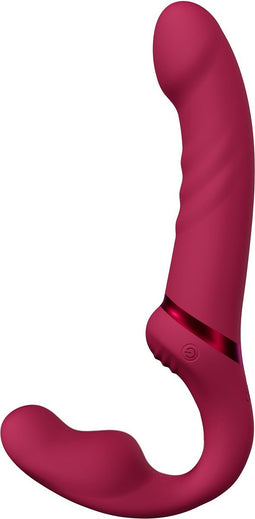 Lovense - Lapis Strapless Strap-on Vibrator - Roze