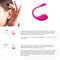 Lovense Lush 2.0 - Draagbare Vibrator - Vibrerend Ei - Roze
