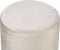 LOVETT - Poef - Beige - Fluweel