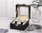 Lowander horlogebox - Horlogedoos voor heren & dames - 2 horloges - Zwart