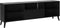 Lowboard TV/Hifi meubel - Zwart decor - L153,5 x H52 x D31,5 cm - Made in Germany