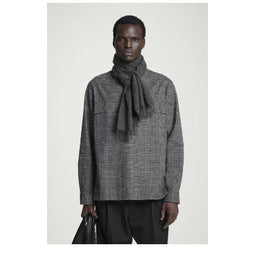 COS PURE CASHMERE SCARF donker grijs