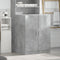 vidaXL - Wasmachinekast - 70,5x71,5x91,5 - cm - betongrijs