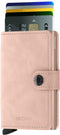 Secrid Pasjeshouder / Kaarthouder - Kunstleer - Miniwallet Vintage - Roze