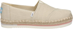 TOMS Alpargata Platform Rope Espadrilles - Dames - Gevlochten jute zool - Beige - Maat 41