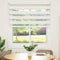 vidaXL - Zebra - rolgordijn - 105x150 - cm - stofbreedte - 100,9 - cm - marmerbeige