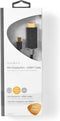 Nedis Mini DisplayPort-Kabel - DisplayPort 1.2 - Mini-DisplayPort Male - HDMI Connector - 21.6 Gbps - Verguld - 2.00 m - Rond - PVC - Antraciet - Window Box