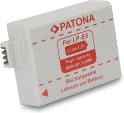 LP-E5 LPE5 Patona (A-Merk) batterij/accu voor Canon